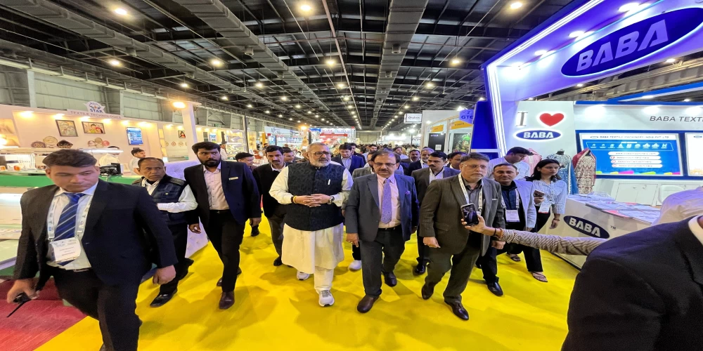 Giriraj Singh inaugurates garment technology, dyes & chemicals, handicraft events at the India Expo Centre and Mart, Greater Noida Giriraj Singh inaugurates garment technology, dyes & chemicals, handicraft events at the India Expo Centre and Mart, Greater Noida